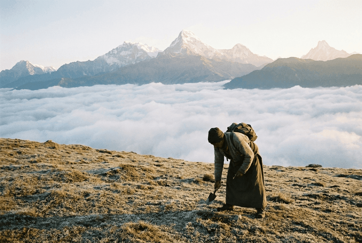 High-altitude Yarsagumba search